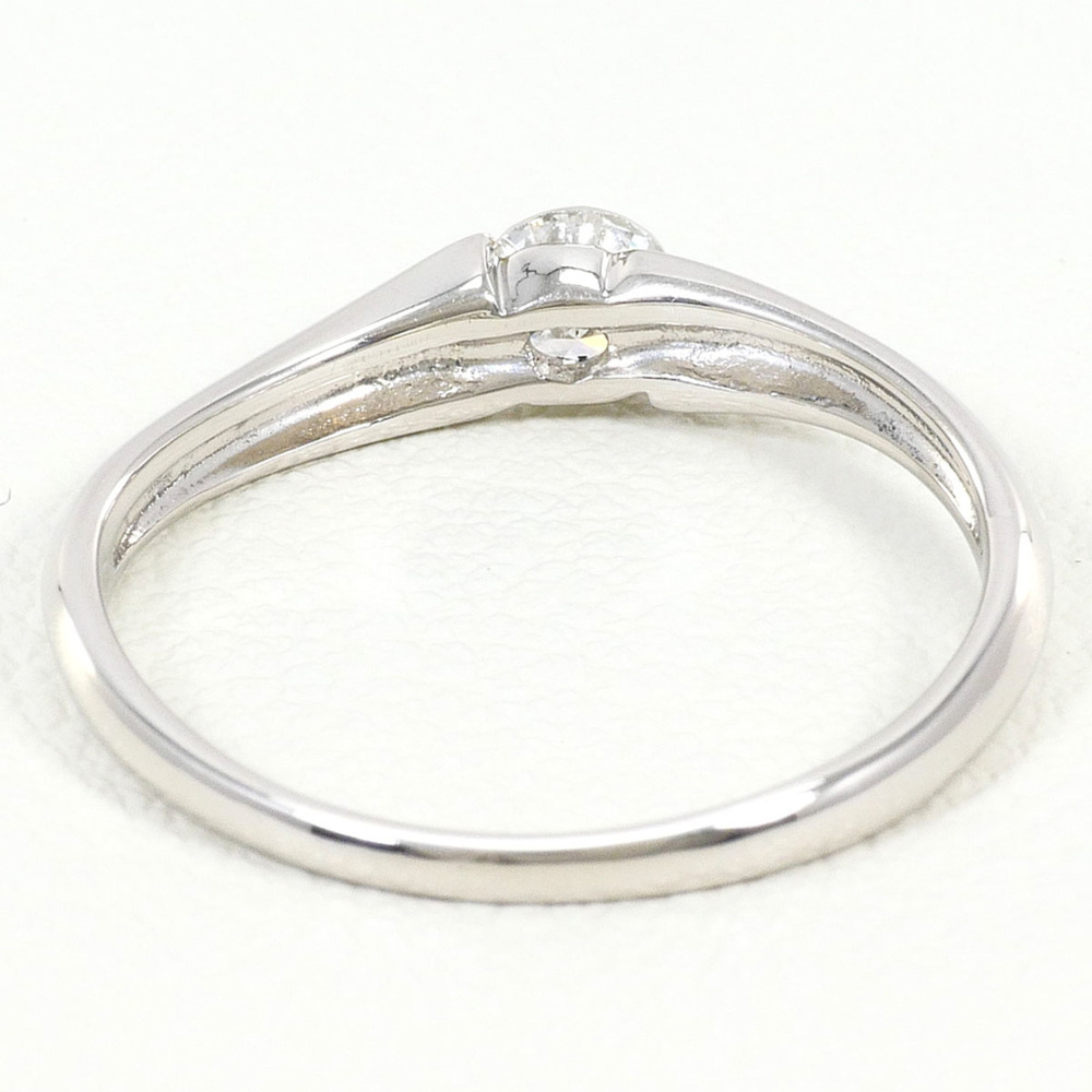 VINTAGE Silver Diamond Ring - Picture 3 of 7